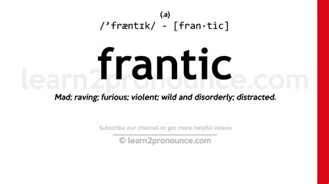 frantic definition|synonym for frantic.